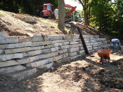 Retaining Walls, How To Build A Corrugated Steel Retaining Wall
